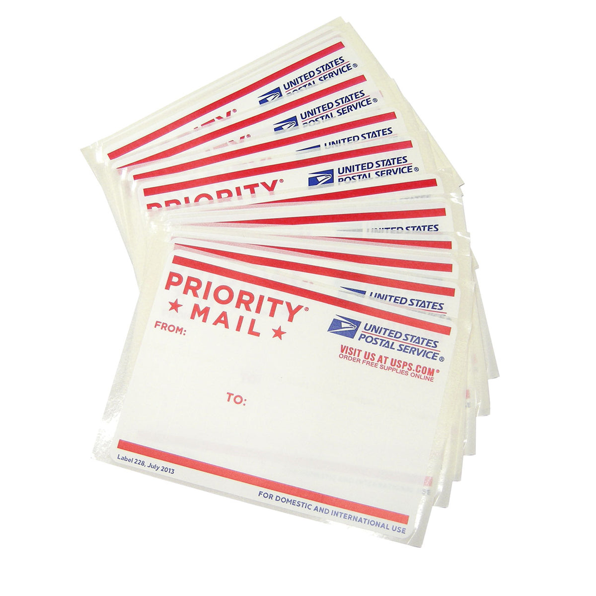 usps priority mail label
