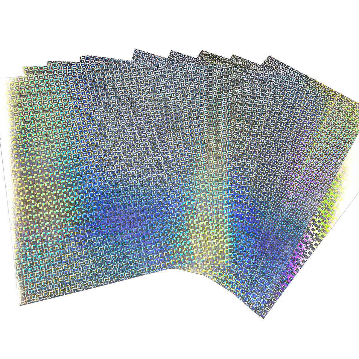 50 Sheets Holographic Sticker Paper Holographic A4 Printable Vinyl Sticker  Paper