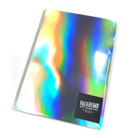 A4 size - Plain hologram eggshell sticker